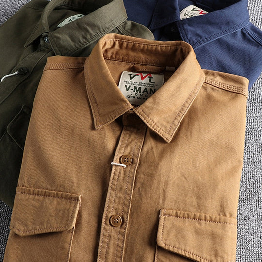 Grant | Classic Tailored Cargo Shirt