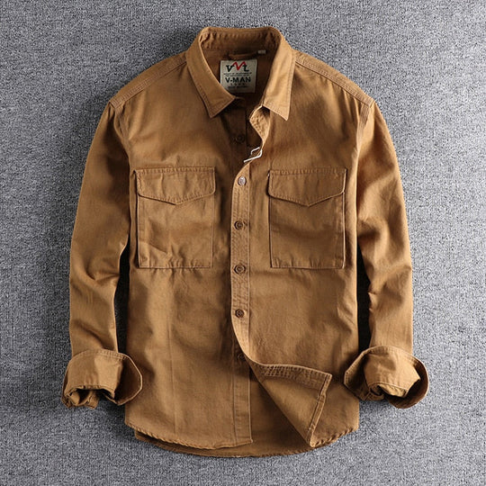 Grant | Classic Tailored Cargo Shirt