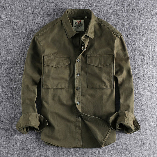 Grant | Classic Tailored Cargo Shirt