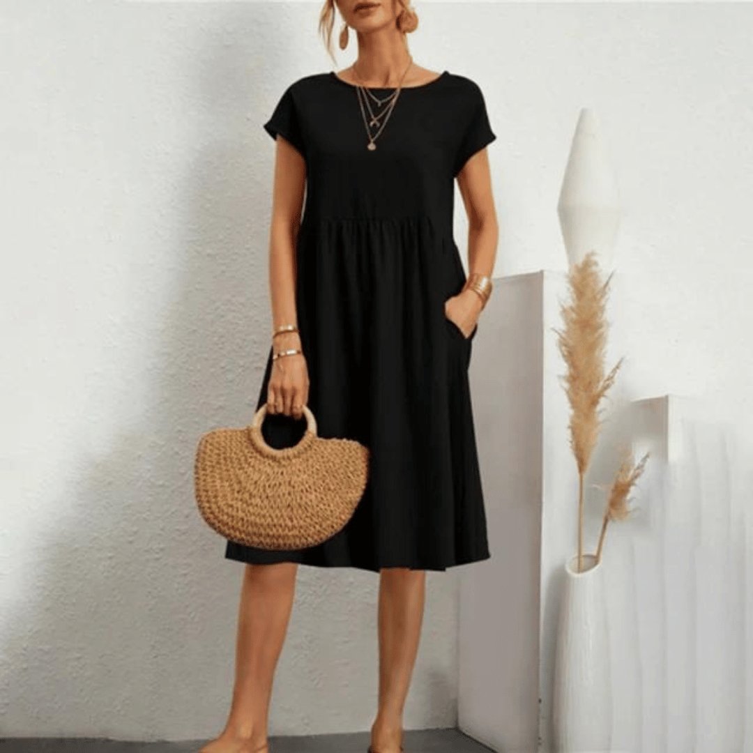 Nova | Flattering Elegant Dress with Tummy Coverage