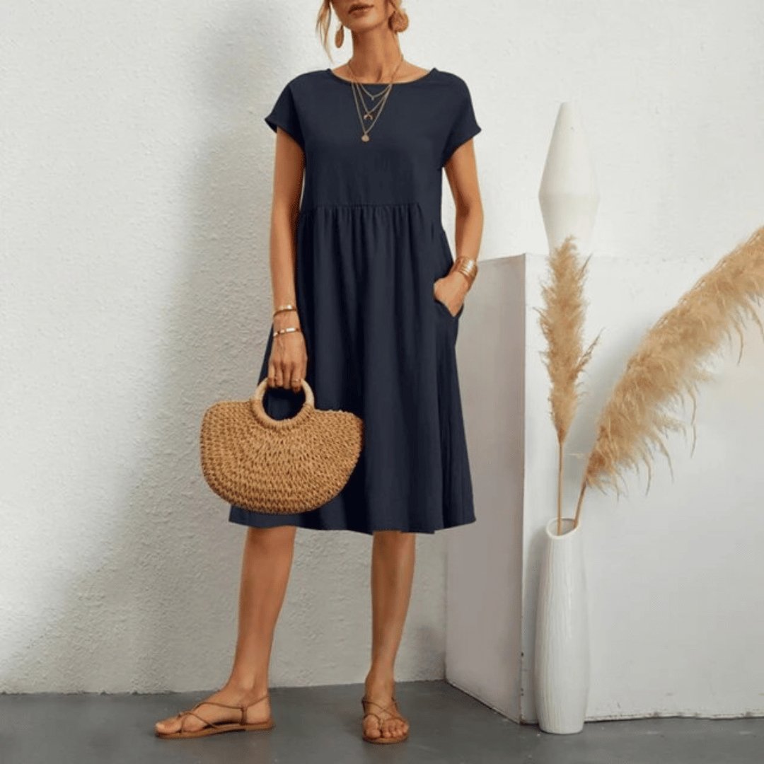 Nova | Flattering Elegant Dress with Tummy Coverage